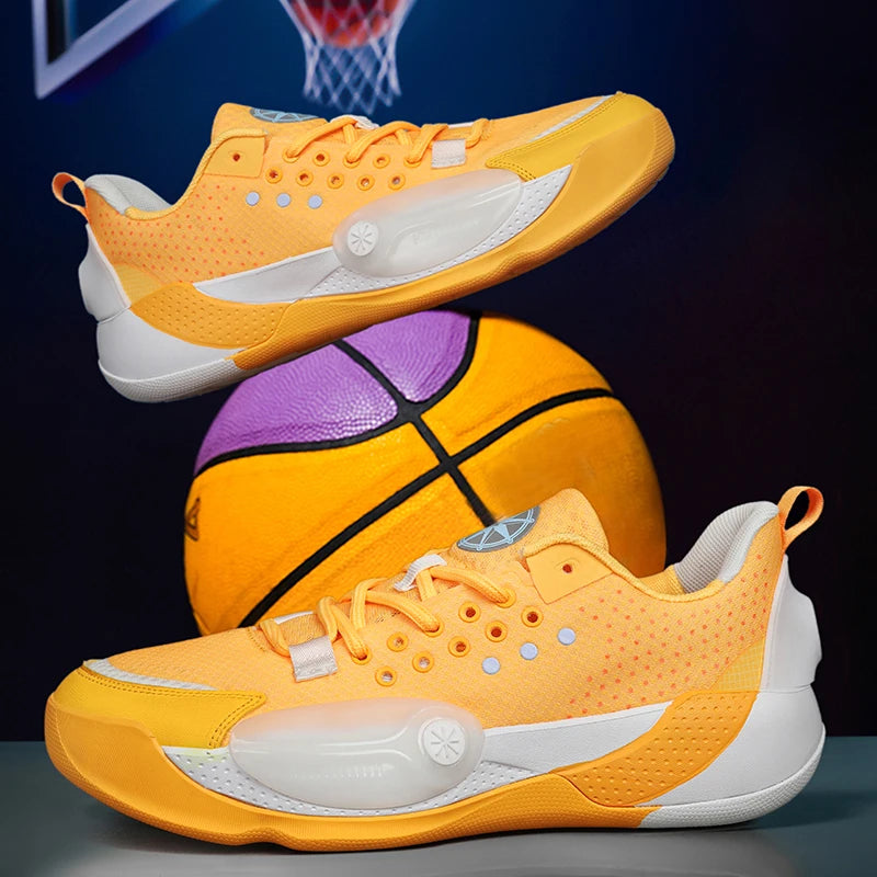 Men Basketball Sneakers Non Slip Training Shoes Outdoor Wear Resistant