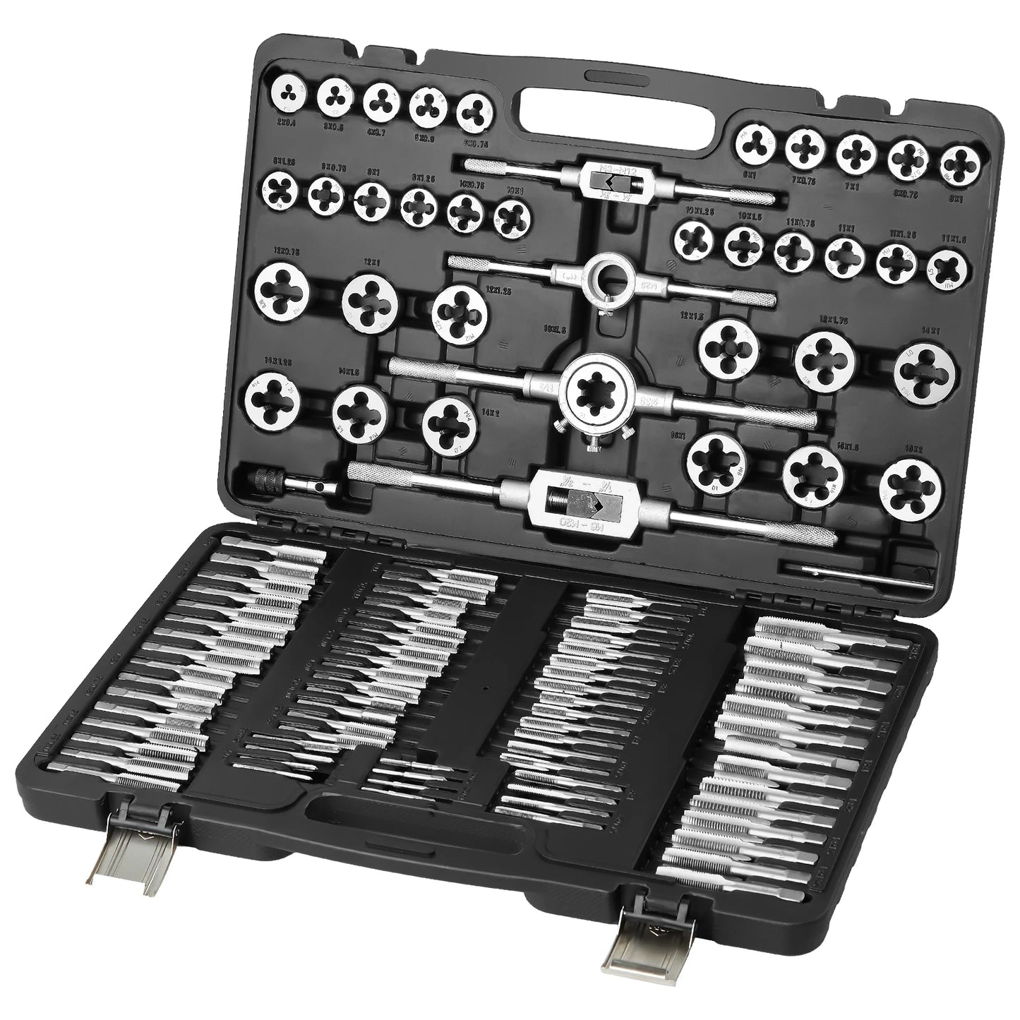 Tap And Die Set Bearing Steel Taps And Dies For Metalworking Projects