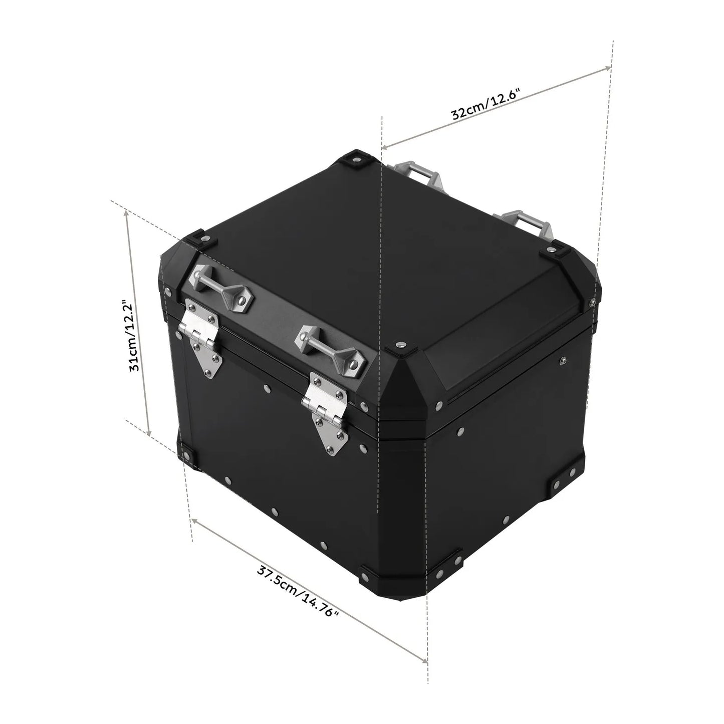 Wasonteda 38L Motorcycle Top Case Trunk For BMW R1250gs Adventure