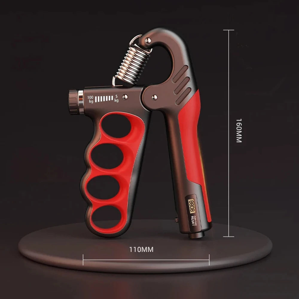 5 To 100Kg Adjustable Heavy Gripper Hand Exerciser For Grip Strength