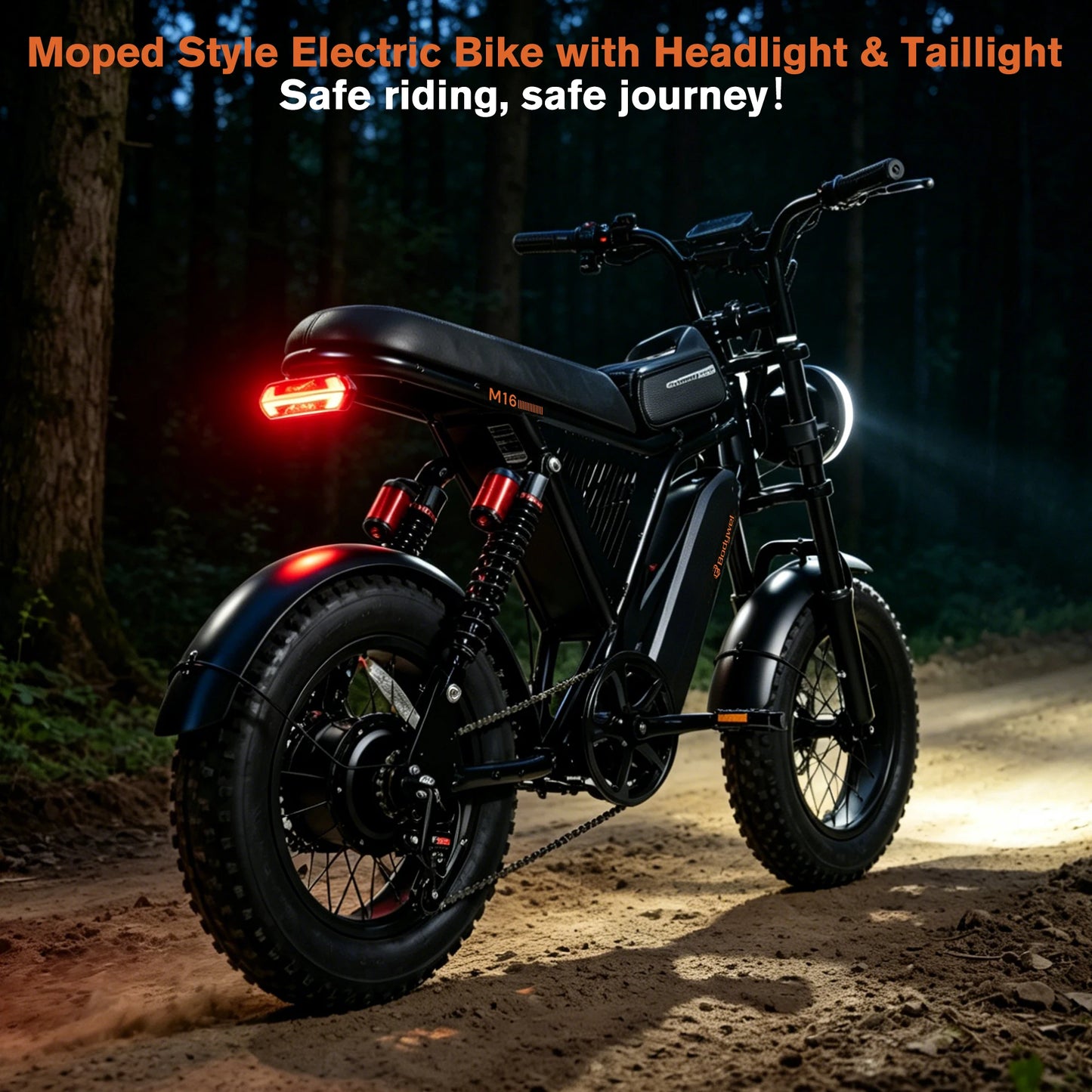 Bodywel M16PRO Electric Mountain Bike With Fat Tires