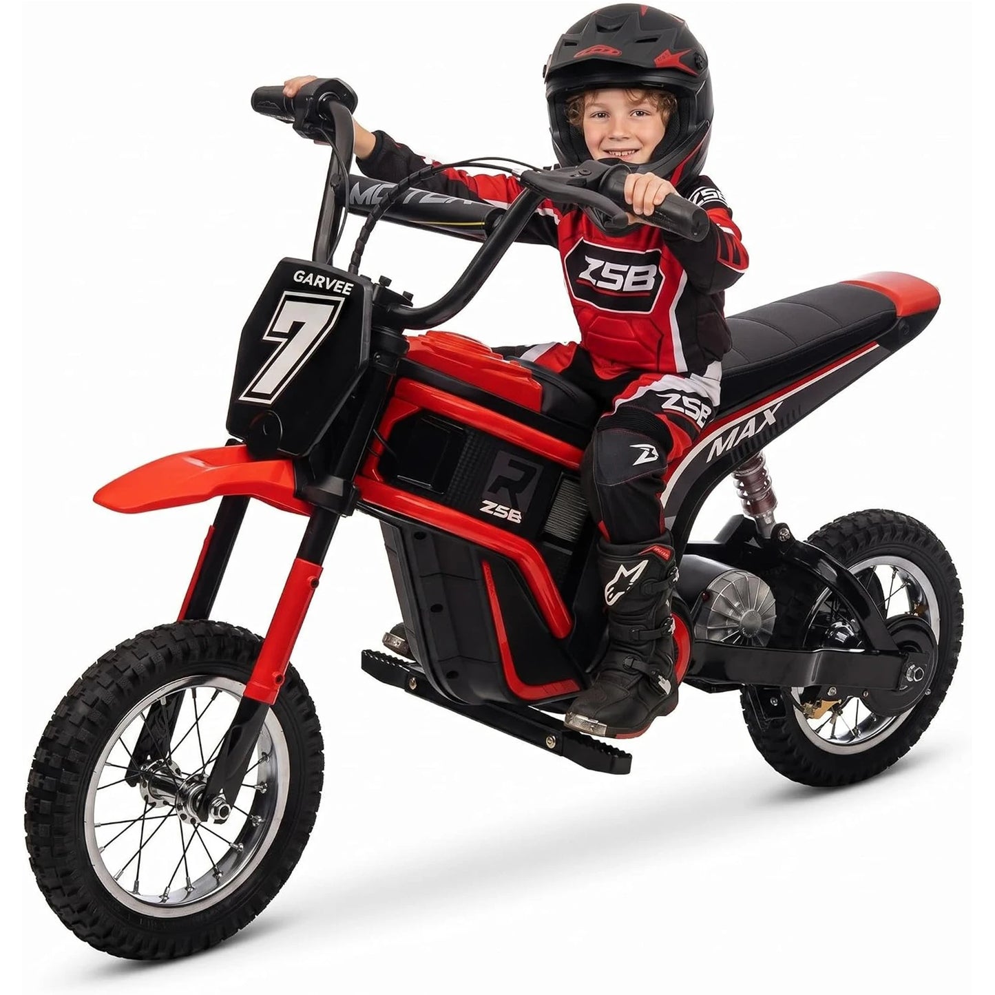 HiMISS 24V Kids Electric Dirt Bike All Terrain Ride On