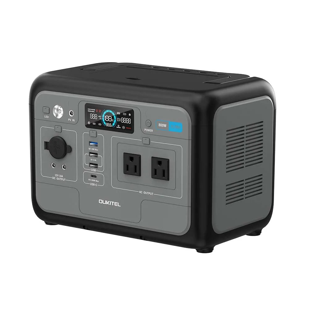 IEE Portable Power Station 512Wh LiFePO4 Solar Generator