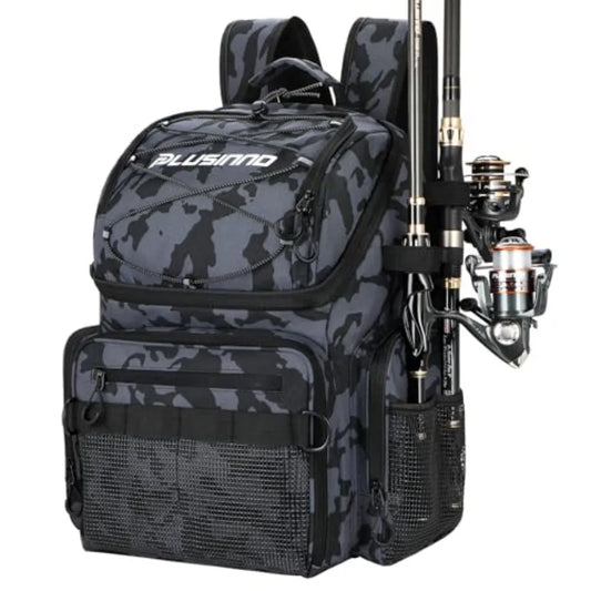 Waterproof Cooler Fishing Backpack With Rod Holders 45L Capacity