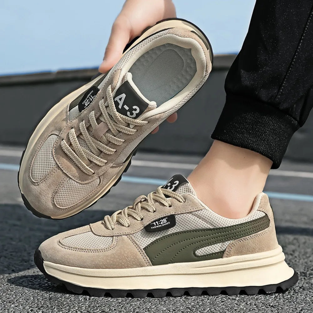 Casual Men Sneakers Breathable Running Shoes Rubber Sole