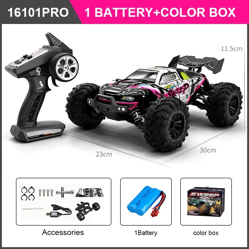 WDSZKMYF High Speed 4WD RC Car Brushless Off Road Truck