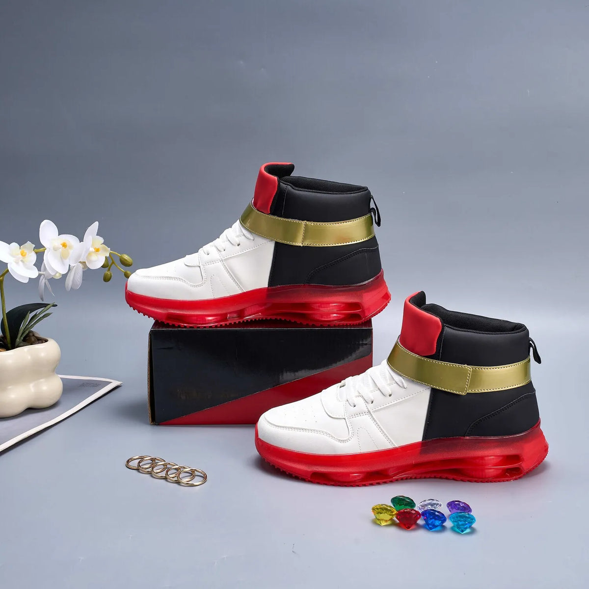 Shadow Athletic Sneakers For Kids Boys Leather Running Shoes