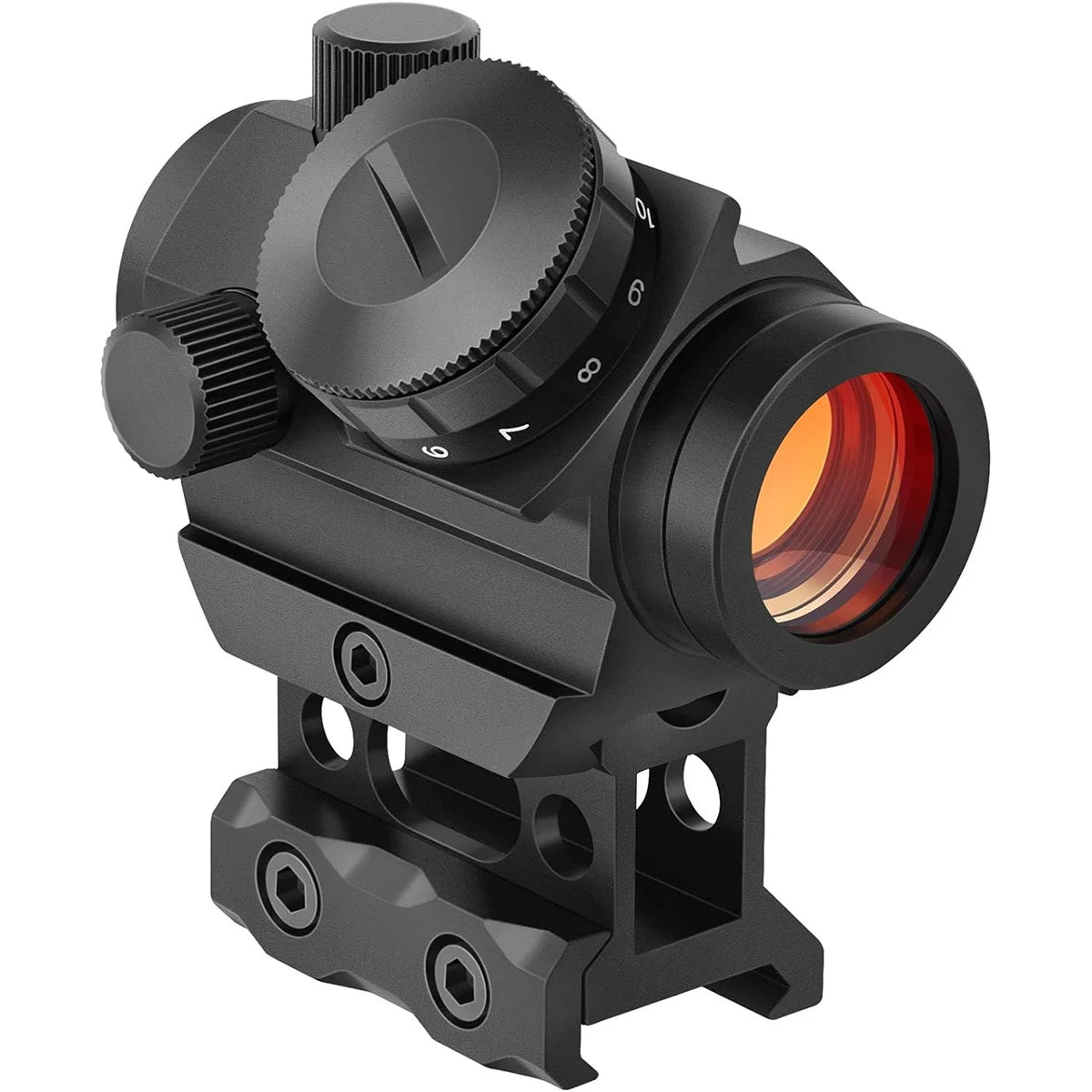 Nabila 2MOA Red Dot Sight 1x25mm Reflex Scope Waterproof Fogproof