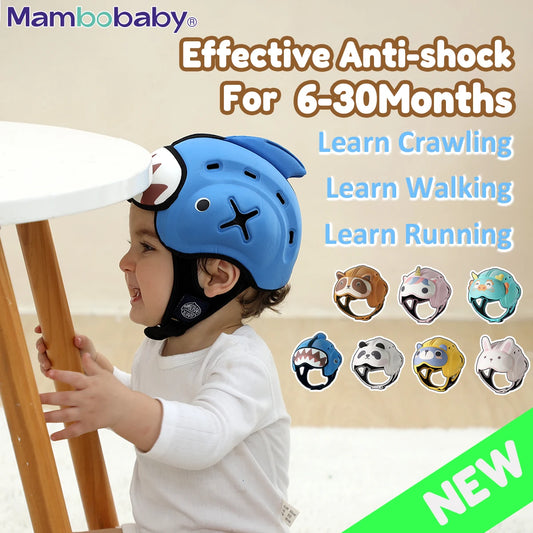 Mambobaby Safe Anti Shock Baby Helmet Head Protector